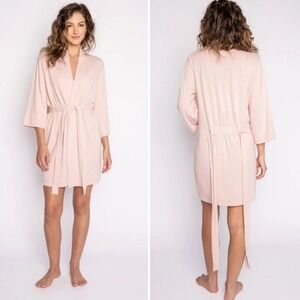 PJ SALVAGE RELOVED LOUNGE‎ ROBE! Size Small Pink